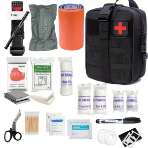 Complete EHBO-kit met Tourniquet – Essentiële Overlevingskit voor Avonturen