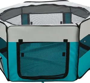 Trixie Puppy Ren Turquoise / Grijs