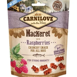 Carnilove Crunchy Snack Makreel / Framboos