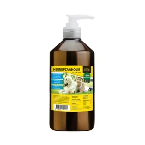 Utopia Diertotaal Hennepzaadolie Met Pompje