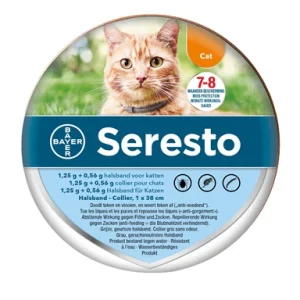 Bayer Seresto Teken- En Vlooienband Kat