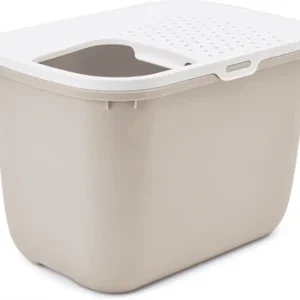 Savic Kattenbak Hop In Wit / Mokka