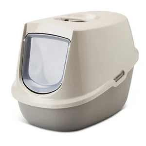 Savic Kattenbak Happy Planet Manon Mocca / Warmgrijs