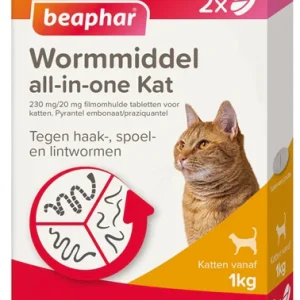 Beaphar Wormmiddel All-In-One Kat