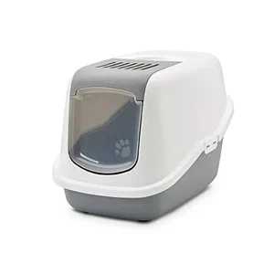 Savic Kattenbak Nestor Grijs / Wit