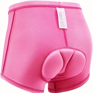 Dames Fiets Onderbroek met 4D Padding – Lichtgewicht en Ademend voor Fietsen en Outdooractiviteiten