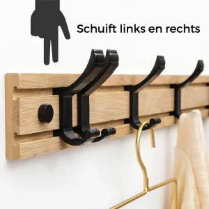 Stijlvolle Bamboe Kledinghanger