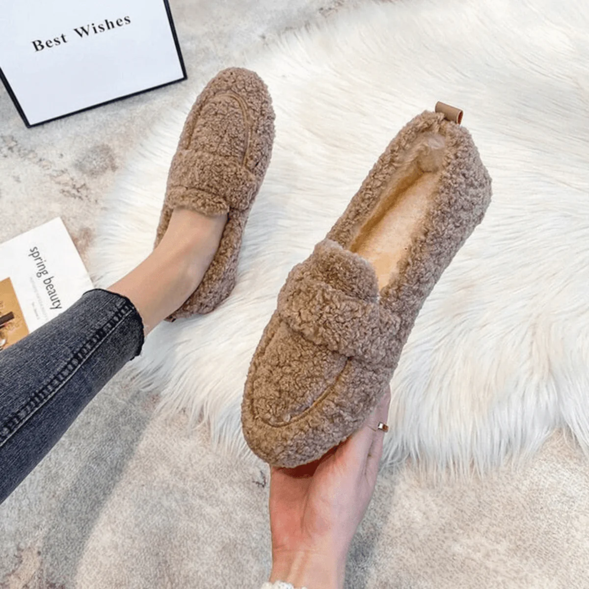 ELEGANSTEP – Elegante Winter Slippers voor Warmte en Comfort