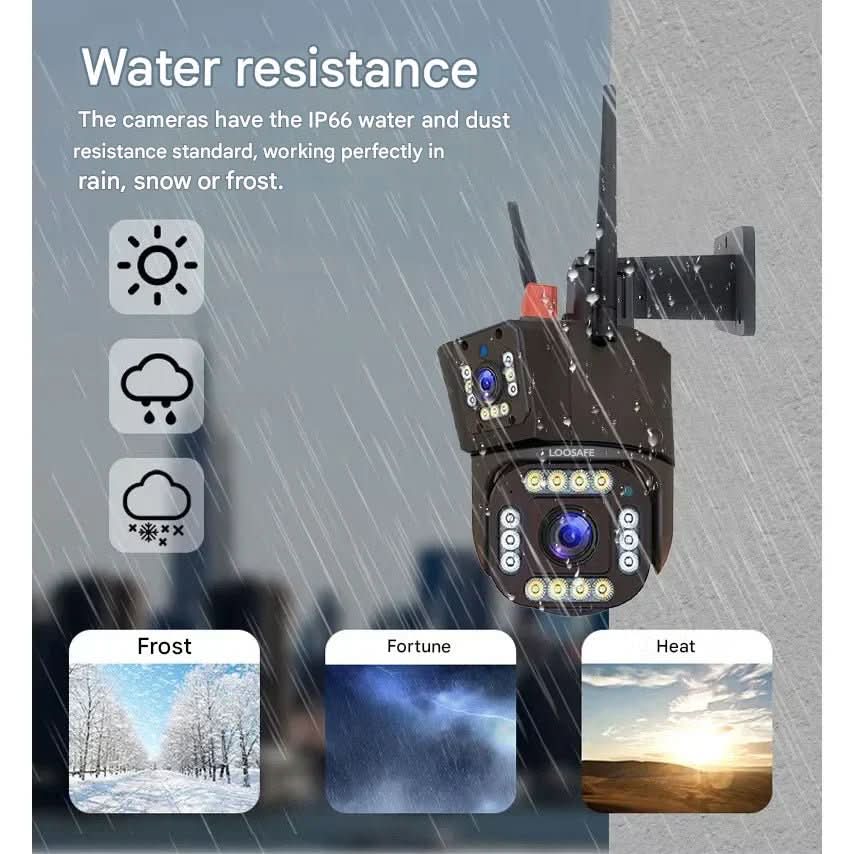 DualGuard Solar 4K - Draadloze beveiligingscamera met zonnepaneel en 360° rondomzicht - Afbeelding 8