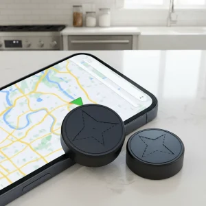 TRACKNEX – Compacte GPS-locator met magnetische bevestiging