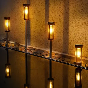 Zonne-energie Fakkel Licht