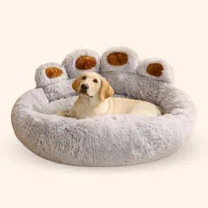 CharmPaws® Luxe Pootvormige Slaapmand - Voor Honden & Katten