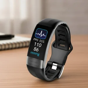 BIOWATCH – Slimme horloge met ECG, bloeddruk- en slaapmonitoring