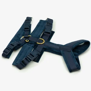 Donkerblauw Y-harnas