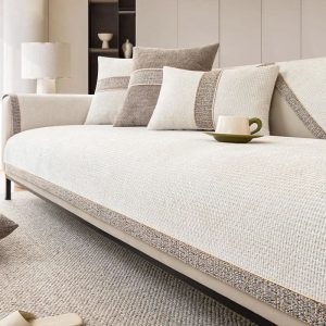 LEINENLUX Sofa Cover – Antislip & Stijlvol voor Elke Woonkamer