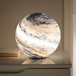 LunaCrystal – Elegante Glazen Maanlamp met Betoverende Kosmische Details voor Sfeervolle Ruimtes