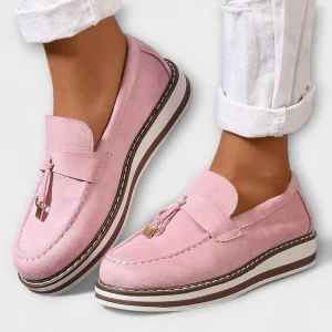 Dames Suède Loafers