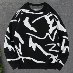 Graffiti Jacquard Trui