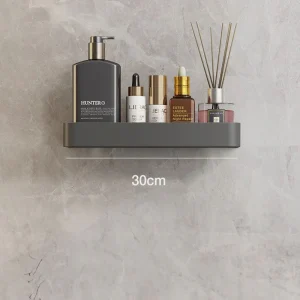 AquaShelf – Elegant Wandrek voor een Georganiseerd Badkamerinterieur