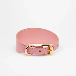 Roze Brede Hondenhalsband