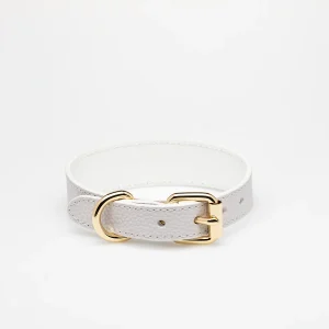 Dunne Witte Hondenhalsband